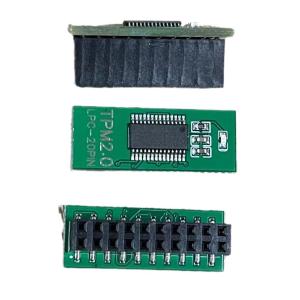 ZEEMIN  TPM 2.0 Module 20pin Lpc For ASUS/Intel/AMD/GIGABYTE Encryption Security Module Remote Card
