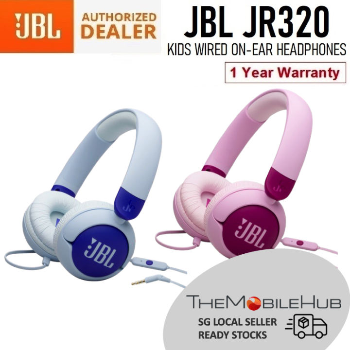 JBL JR320 Kids On-Ear Wired Headphones Headset Earpiece