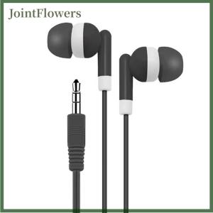 JointFlowers 3.5mm Wired Headphones Earbuds With Bass Stereo Earphones Headset Earphones For Phone Without Mic