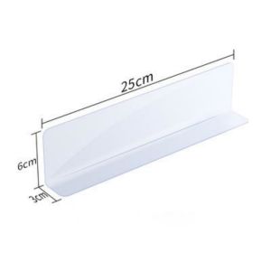 25/28cm Akrilik Divider Penyekat Rak Isi 5 Display Shelves Toko Sekat Pemisah