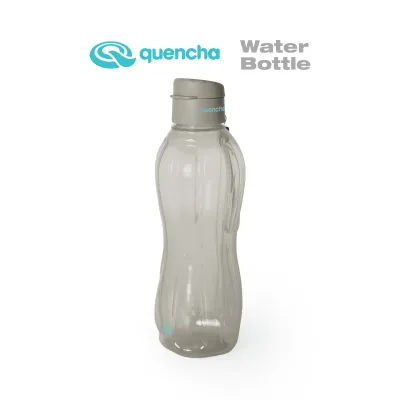 Quencha 17oz 37oz Flip Cap Plastic Water Bottle BPA-Free Leakproof Wide Mouth School Daily Hydration