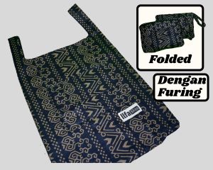 tas belanja lipat / shopping bag / tas belanja kain / tas belanja berulang