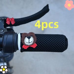 4pcs Sutra es Handle Rem/Sarung Handle Rem Tanga/ Sarung Handle Dan Kopling Universal Buat Semua sepeda listrik desain kartun