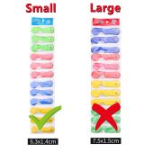 2 Size Color Plastic Handle Pencil Utility Knife Cutter Pisau Lipat Kecil Student Folding Pocket Stationery Alat Tulis