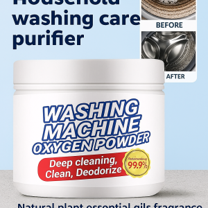 Washing Machine Oxygen Booster Deep Clean Descaler Antibacterial Odor Removal Laundry Detergent Stain Remover For Home Use