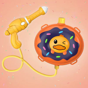 Cartoon Water Guns Beach Pool Party Backpack Spray Gun Childrens Toys Dinosaur Cartoon Animals Water Gun For Kids Birthday Gift