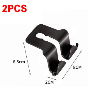 2Pack Universal Car Seat Back Double Hooks Multi-functional Headrest Mount Storage Holder Car Interior Accessories
