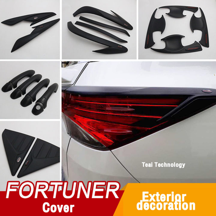 Headlight Taillight cover for toyota FORTUNER 2016-2021 modified fog ...