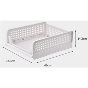 Foldable Modular Retractable Shelf / Storage Rack Drawer Clothes Closet Wardrobe organiser