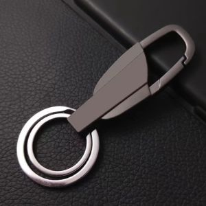 CHUN053634 Di động Kẹp móc khóa ngoài trời Thời trang với hai vòng chìa khóa Móc khóa ô tô nam Hợp kẽm Khóa ba lô đi phượt Dụng cụ du lịch leo núi
