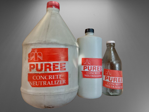 PUREE CONCRETE NEUTRALIZER PANG LASON SA CEMENTO 350ML, 1 LITER ...