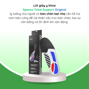 Lót giày Spenco Total Suport Original 46-695 hỗ trợ giảm đau mỏi chân cho giày thể thao