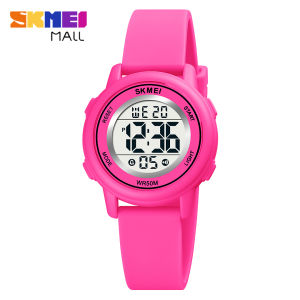 SKMEI 1721 Teen Student Colorful LED Flash Light Boys Fashion Watch Girl Digital Sport Stopwatch Alarm 50m Waterproof