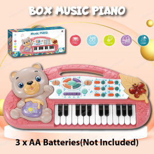 *READY STOCK* Childrens Toy Simulation Piano Set Baby Educational Music 0-1-3 years For Baby Present Gift 婴儿音乐钢琴