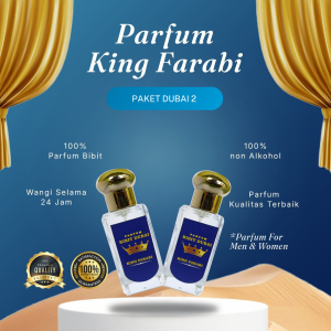 Parfum Bibit Non Alkohol King Farabi – Promo Beli 1 Gratis 1 – Wangi 24 Jam