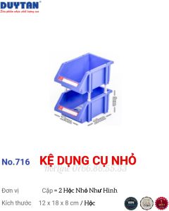 " Bán Cặp 2 cái + Chân Ghép " Kệ Dụng Cụ Duy Tân Khay Nhựa Đựng Ốc Vít Linh Kiện Bu Lông Nhỏ/Trung/Lớn