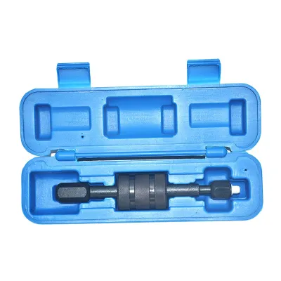 Fuel Injector Remover Accessory with Hard Case M8 M12 M14 Injector Extractor Installer Tool Diesel Injector Puller Tools