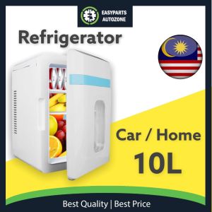Autozone 10L Portable Car Freezer Warmer Outdoor Mini Fridge Refrigerator Peti Sejuk Cosmetic Box