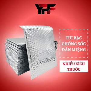 Túi Bạc Chống Sốc Dán Miệng Tự Dính YPF Túi Bóng Khí Gói Hàng Chống Va Đập Đóng Gói Hàng Hóa An Toàn