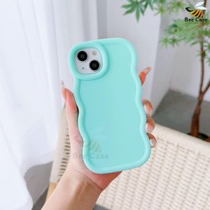 Softcase Casing Silikon Big Protect Camera New Wave Macaron Color Warna Pastel Doff Premium Polos Gelombang Kompatibel Untuk Samsung Galaxy S21 Fe Samsung S23 Fe Samsung S24 Samsung S24 Plus Samsung S24 Ultra