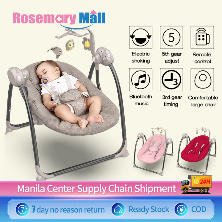 Electric baby bassinet Electric rocking chair Baby swing Folding