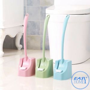 แปรงขัดห้องน้ำ หัวแปรง 2 ด้าน มีทั้งหมด 3 สี แปรงขัดทำความสะอาดห้องน้ำ Toilet Brush