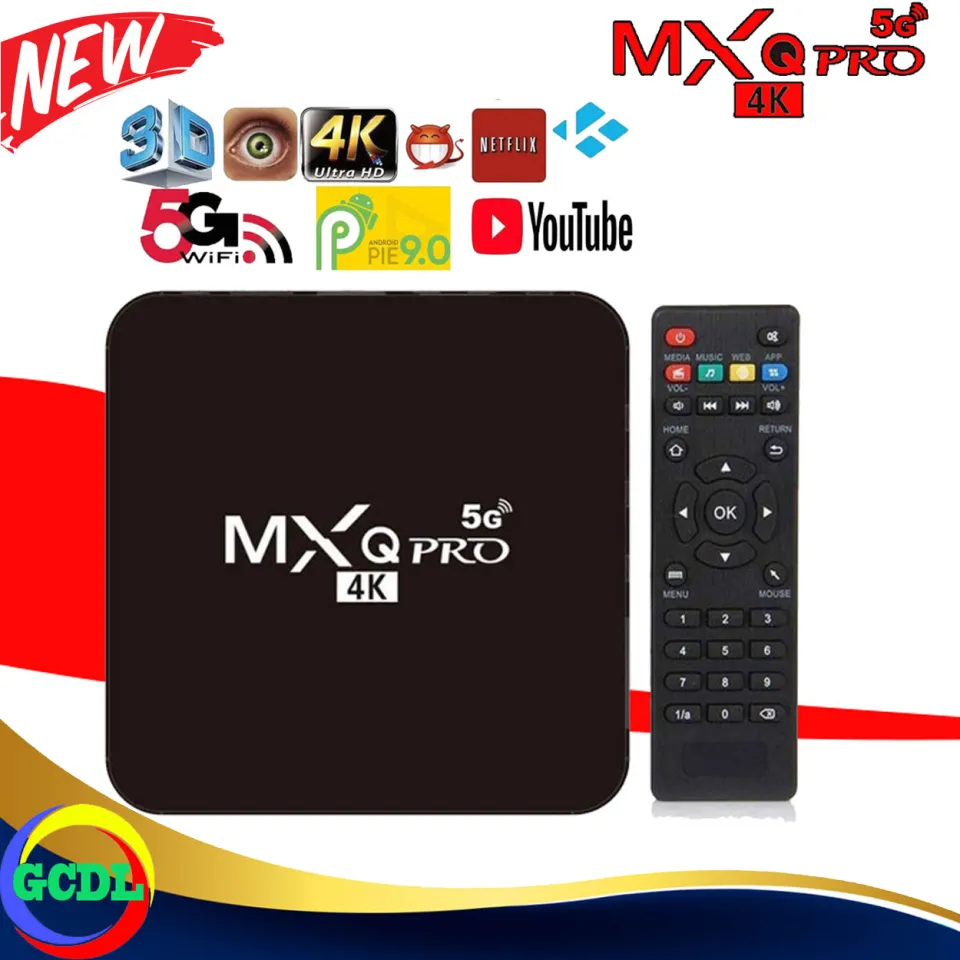 Android TV Box Android OS Latest 5g (4gb-64gb) 4K WIFI Quad