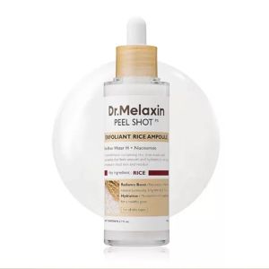 Dr.Melaxin Peel Shot Exfoliating Rice Ampoule 80ml facial dead skin removal for Brighter Skin