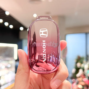 2025 Honda Smart Car Key Cover For Honda Civic FE Hrv Crv  Key Case Keyless Smart Entry Key Holder Keychain