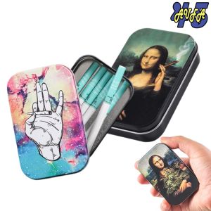 Kotak Rokok Keren Berkarakter Monalisa & Smoker