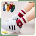 Set 5 Đôi Tất Cổ Cao Cho Bé Trai , Vớ Cho Bé Sơ Sinh Đến 8 Tuổi Kiểu Dáng Năng Động Đáng Yêu Nhiều Mẫu Lựa Chọn BAP's House GI3. 