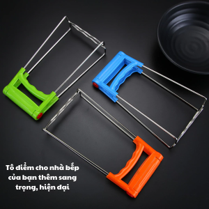 Kẹp gắp nồi bát chống nóng chất liệu thép không gỉ an toàn tiện dụng G533-kepnong2chan
