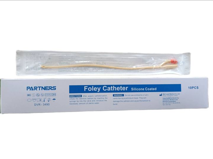 Foley Catheter Silicone Coated Fr16 (10Pcs/Box's) | Lazada PH