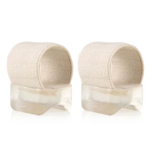 DIDI 1Pair Toe Separator Silicone Bunion Hallux Valgus Corrector Feet Bone Thumb Adjuster Thumb Finger Straightener Foot Care Tool
