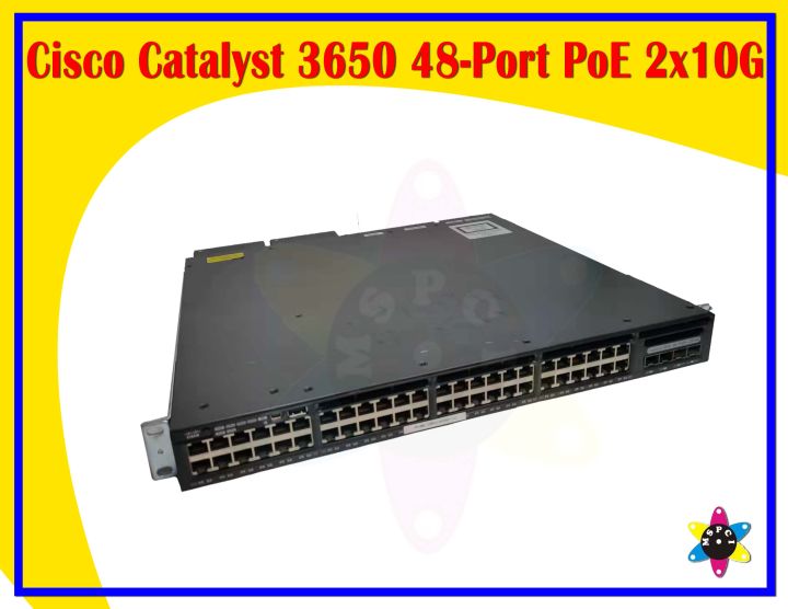 Cisco POE Switch WS-C3650-48PS-S Catalyst 3650 48 10/100/1000(Used ...