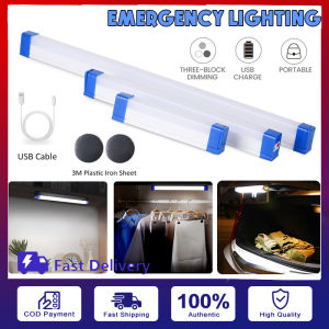 30W/60W/80W LED Light Tube USB Rechargeable Emergency Light Tent Camping Lamp Outdoor Light Night Market Light Pasar Malam