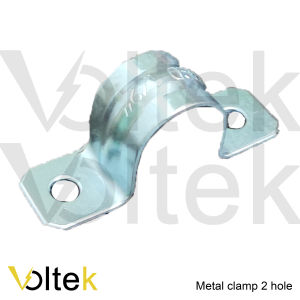 Conduit clamp GI clamp IMC / Metal Clamp size 1/2 3/4 and 1 inch - 1 hole or 2 hole clamp only 25/pck