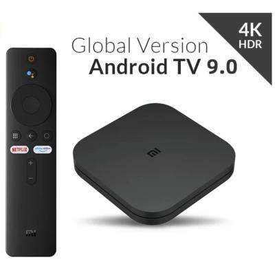 FOR  Global Xiaomi Mi TV Box S 4K HDR Android TV 8.1 Ultra HD 2G 8G WIFI Google Cast Netflix IPTV Se