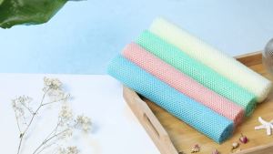 4 Pieces n Exfoliating Net Long n Net Sponge Nylon n Net Cloth Exfoliating Washcloth Body Scrubbers for Use in Shower Back Scrubber Skin Smoothers for Bath (Multicolor 4)