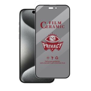 Ceramic Matte Privacy screen protector Anti Peeping Film for iPhone 15 Pro Max iPhone 15 plus iPhone 14 pro max iPhone 14 Plus iPhone 13 pro max iPhone 13 mini iPhone 12 pro max iPhone 12 mini