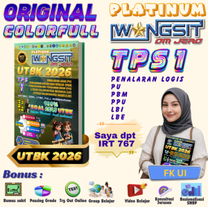 BUKU WANGSIT OM JERO SUKSES TPS 2026 -  PAKET SUKSES UTBK SNBT 2026 - PILIHAN BUKU TPS 1 & TPS 2 - 100% ORIGINAL