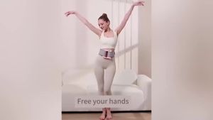 Multifunctional Full-Body Massager Ring 2026 New Full-Body Fat Burning and Shaping Full-Body Fascia Ring Ergonomic Electric Fascia Massager Adjustable 3 Modes / 5 Levels of Intensity Massage (A)