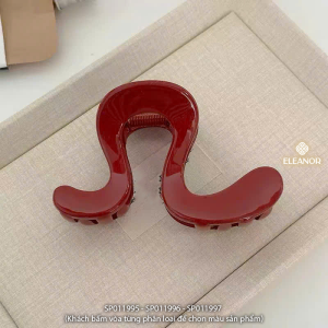 Kẹp tóc nữ càng cua Eleanor Accessories uốn lượn sóng phụ kiện tóc kẹp tóc phong cách hàn quốc 11995