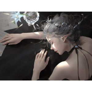 Diamond Painting 5D DIY การ์ตูน AI ครอสติสคริสตัล 5 มิติ ปักครอสติส ภาพติดเพชร ตกแต่งผนัง รูปภาพ เสริมทักษะ ฝึกสมาธิ ขนาด WxH 40x30 cm