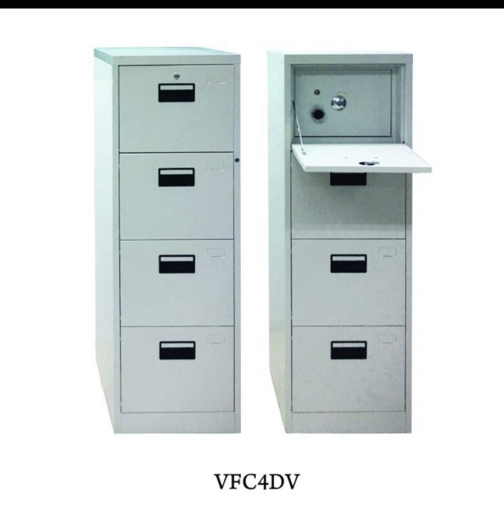 Vertical 4 Layer Filing Cabinet With Vault Lazada Ph