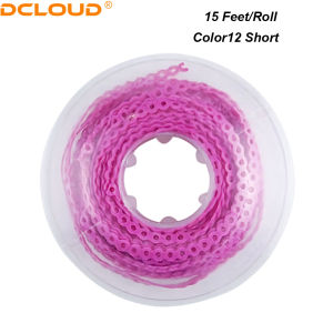 15 Feet/Roll NEW15Feets / Roll Chain Purple Continous Power Chain