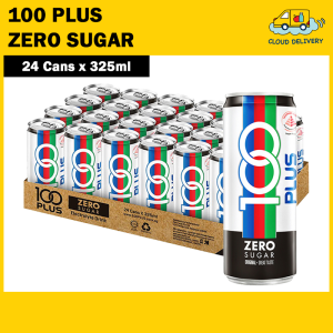 [BCRS] 100 Plus Zero Sugar Can (24 x 325ml) - Expiry 22 Jan 2027