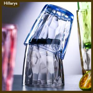 [Hillarys] Acrylic Drinking Glasses Shatterproof Water Tumblers Unbreakable Reusable Beer Champagne Cup Dishwasher Safe For Party