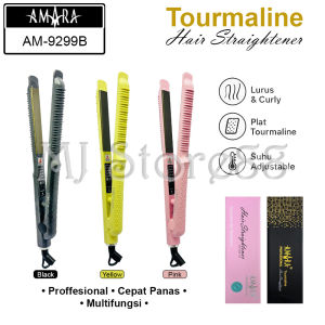 AMARA 2in1 9299B Proffesional - Catokan Rambut / Pengkeriting / Pelurus / Hair Straightener