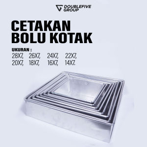 Cetakan bolu kotak - cetakan bolu kukus - cetakan bolu panggang - cetakan bolu kukus mekar komplit